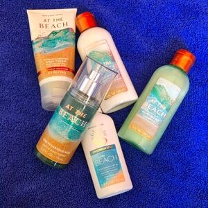 X5 "AT THE BEACH" Bath and Body Works Products